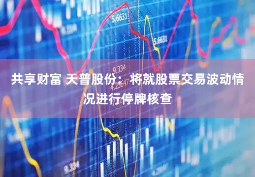 共享财富 天普股份：将就股票交易波动情况进行停牌核查
